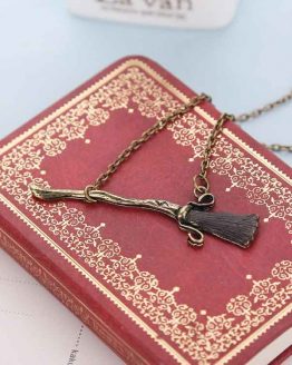 Harry Potter Broom Necklace